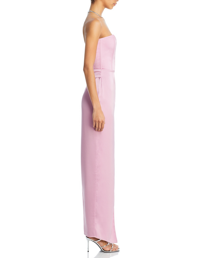 V. Chapman June Corset Wrap Tie Dress MSRP $415