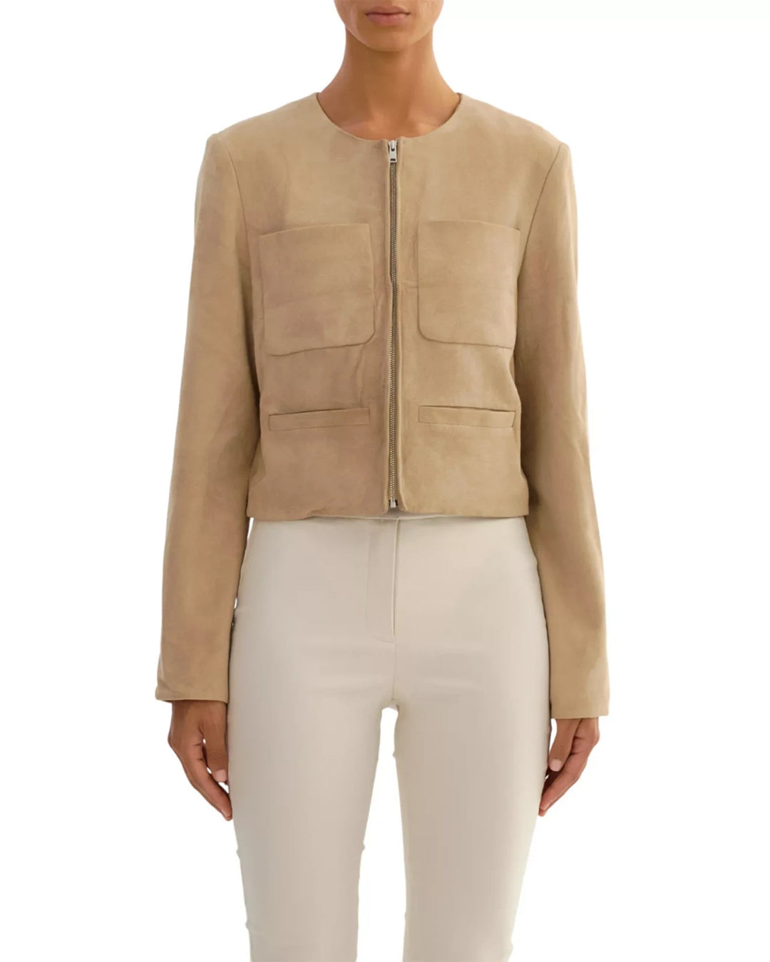 LAMARQUE Linette Suede Jacket MSRP $595