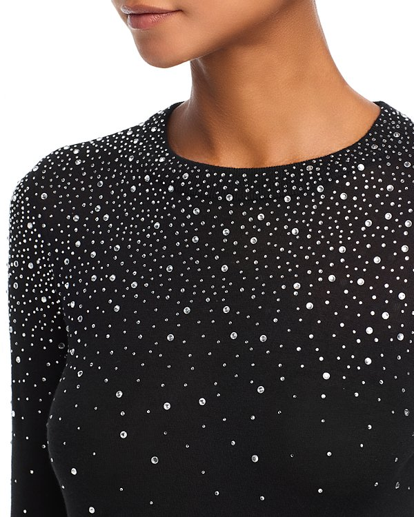 Generation Love Elsie Crystal Embellished Sweater MSRP $ 298