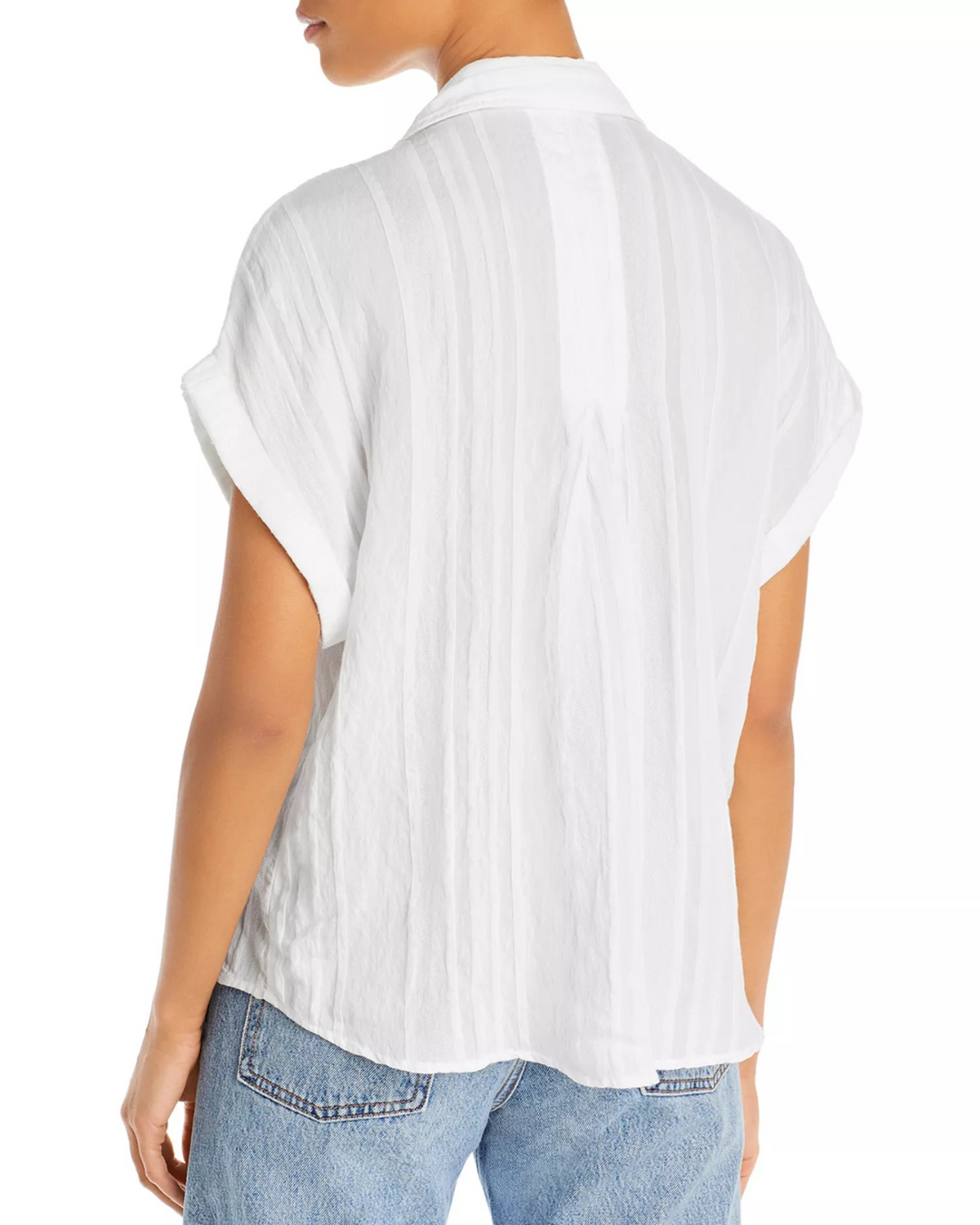 Bella Dahl Pintucked Shirt MSRP $123