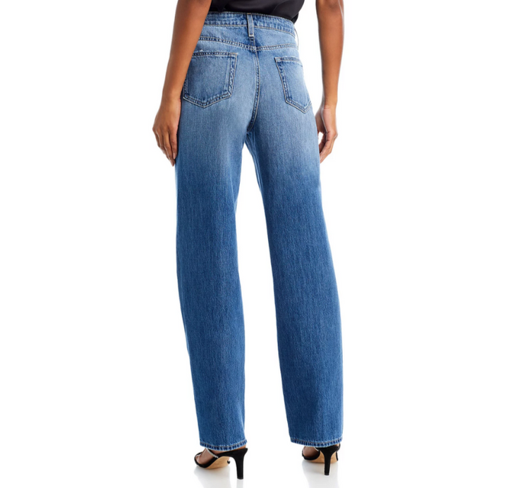 L'AGENCE Jones Ultra High Rise Stovepipe Straight Jeans MSRP $295