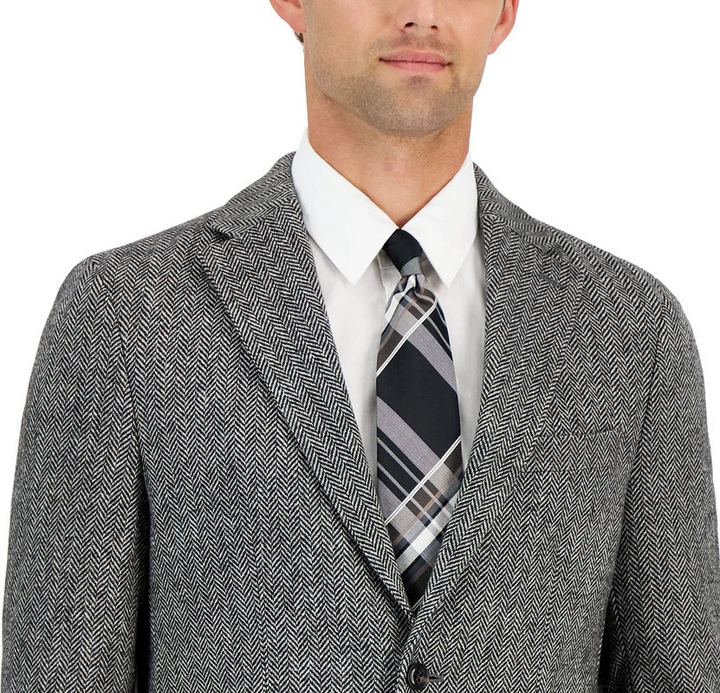 Tommy Hilfiger Men's Modern-Fit All Wool Sport Coats MSRP $375