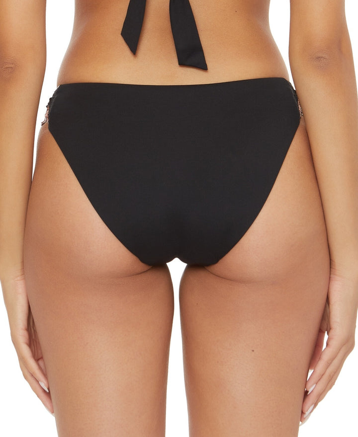 Becca Layla Crochet-Trim Hipster Bikini Bottoms MSRP $68