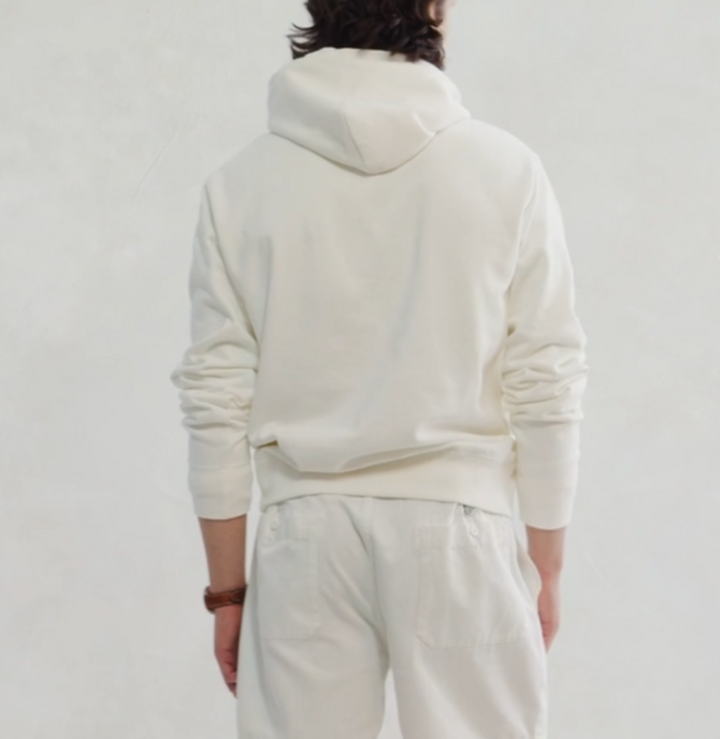 Polo Ralph Lauren Cotton Blend Brushed Fleece Appliqué Hoodie MSRP $168 Size L
