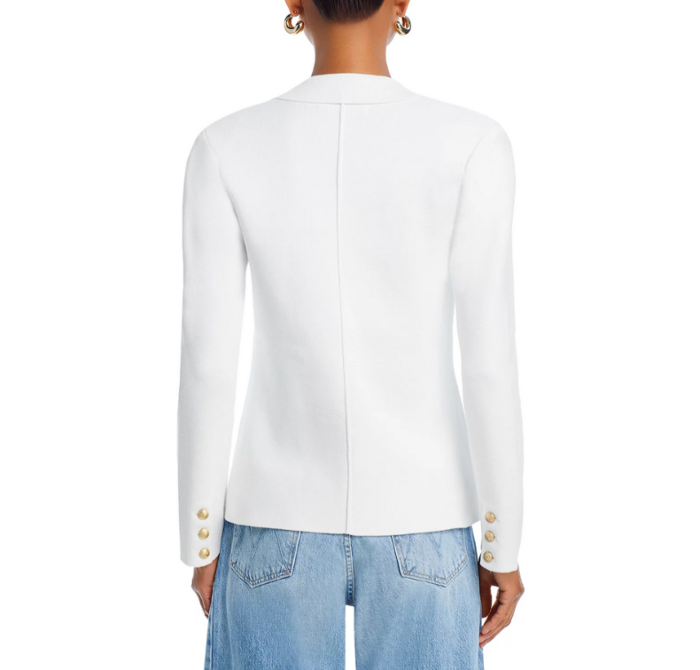 L'AGENCE Enzie Knit Blazer MSRP $495