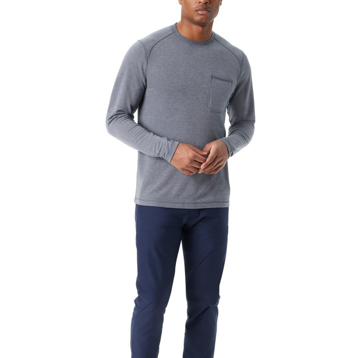 BASS OUTDOOR Men's Thermal Raglan Sleeve Henley MSRP $59