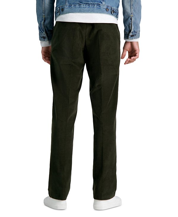 Haggar Men's Classic-Fit Stretch Corduroy Pants MSRP $80
