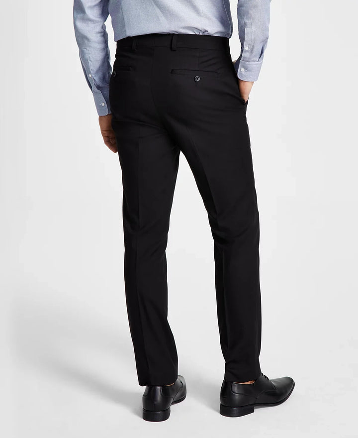 Kenneth Cole Reaction Men's Techni-Cole Suit Separate Slim-Fit Pants MSRP $135