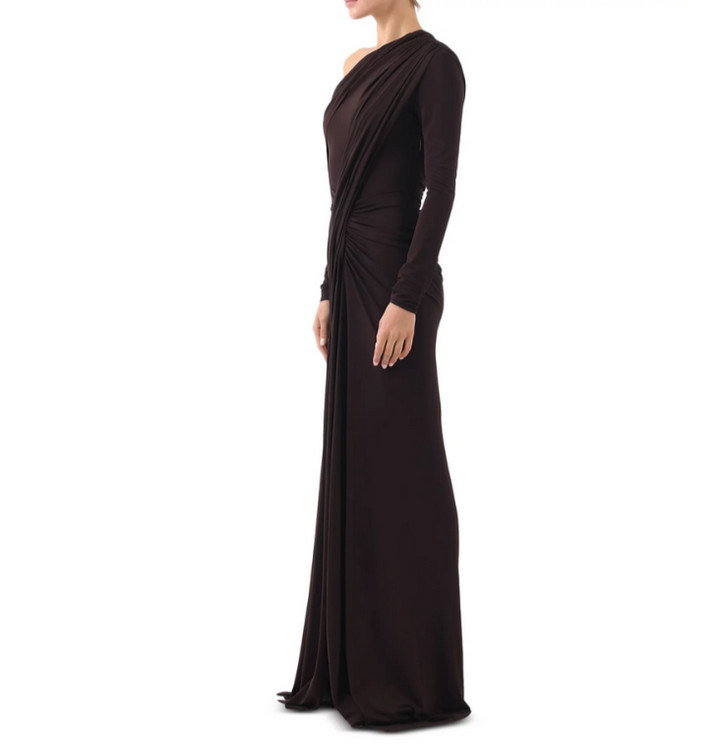 Jason Wu Collection One Shoulder Draped Gown MSRP $3295