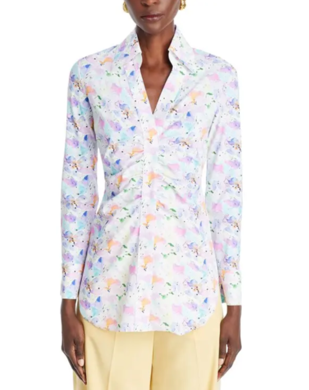 Chiara Boni La Petite Robe Shohreh Print Shirt MSRP $330