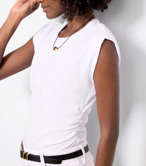 Michael Stars Joni Crewneck Tee MSRP $78