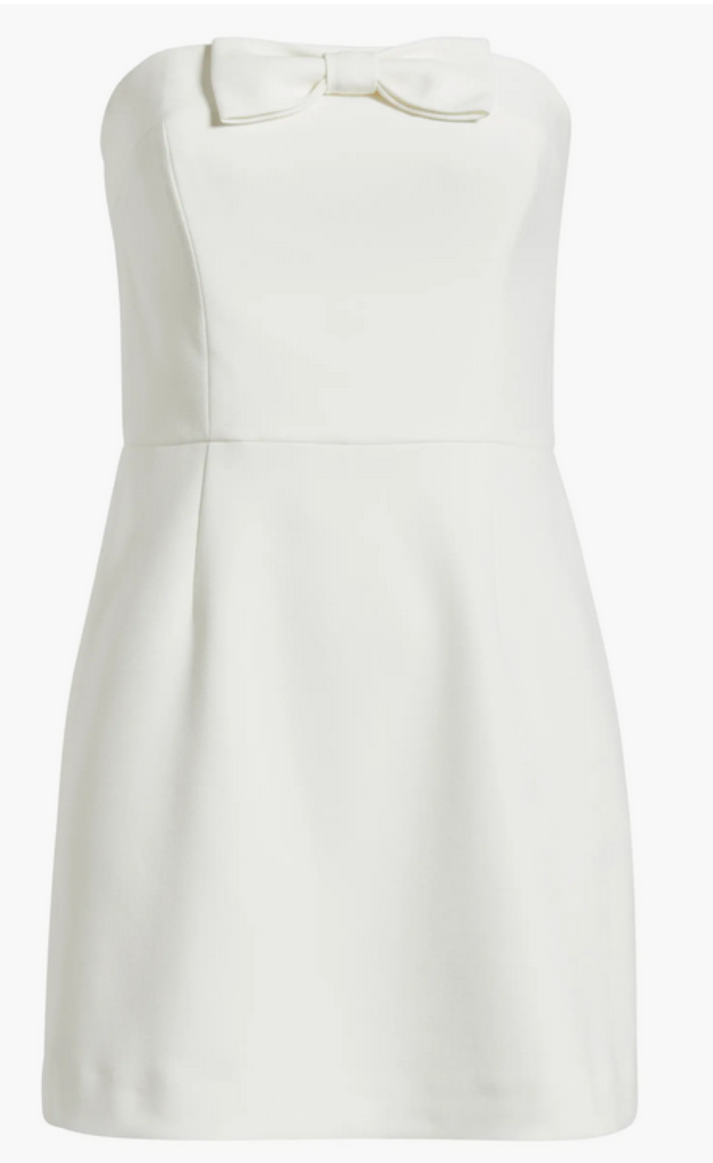FRENCH CONNECTION Whisper Strapless Dress MSRP $138