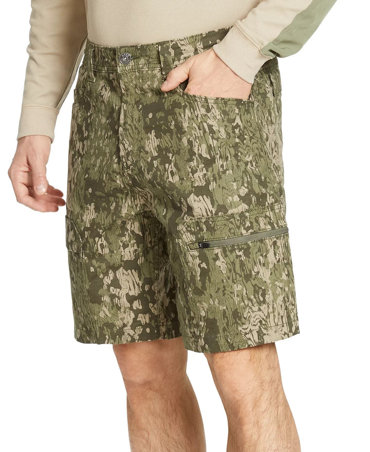BASS OUTDOOR Pro-Cargo Ripstop Printed Cargo Shorts MSRP $65