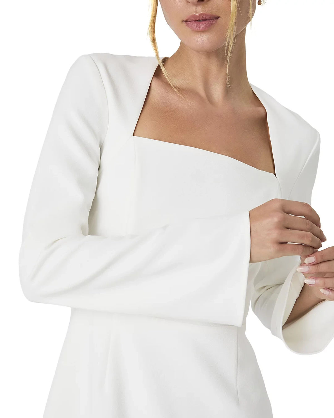 FRENCH CONNECTION Whisper Long Sleeve Dress MSRP $148