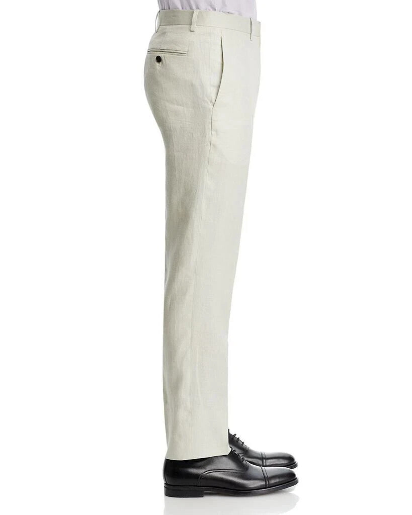 Theory Mayer Slim Fit Linen Dress Pants MSRP $245