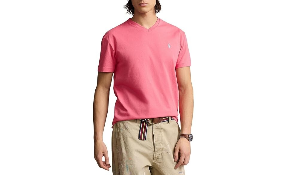 Polo Ralph Lauren Classic Fit Jersey V-Neck T-Shirt MSRP $79 Size XXL