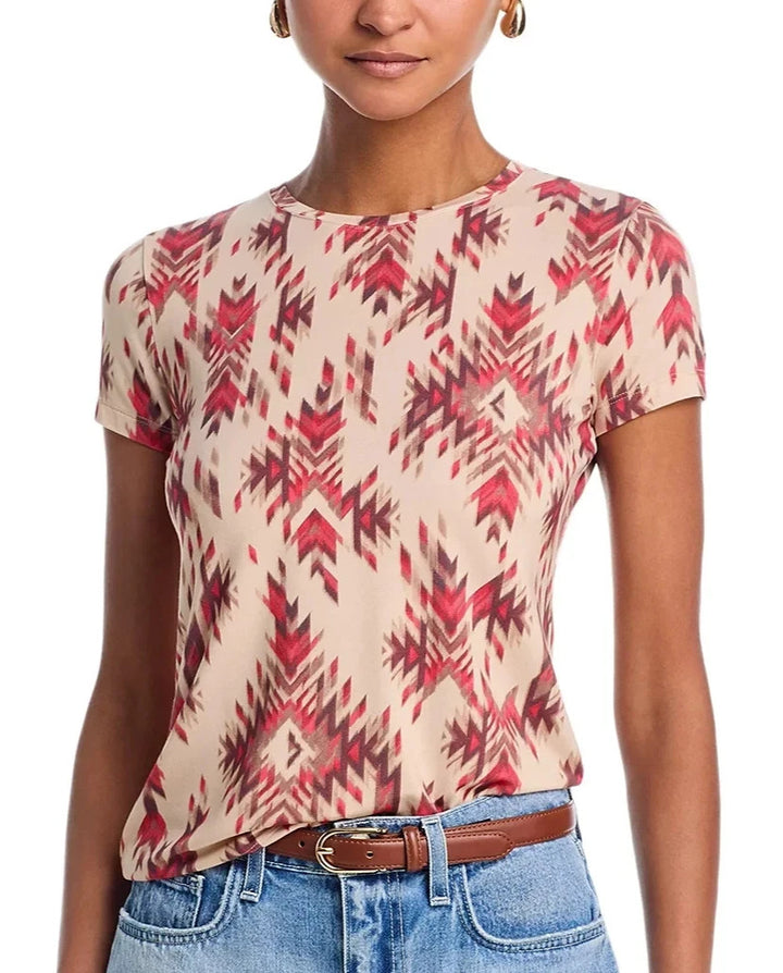 L'Agence Ressi Crewneck Tee MSRP $115