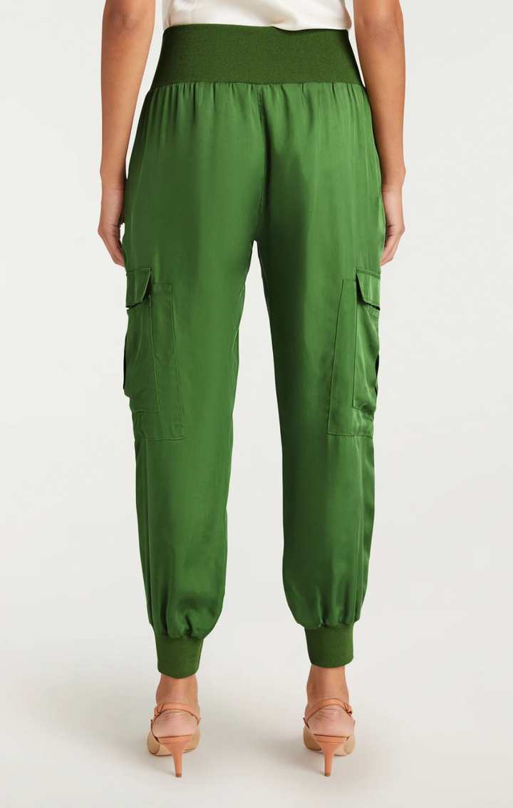 Cinq à Sept Giles High-Waist Jogger Pants MSRP $265