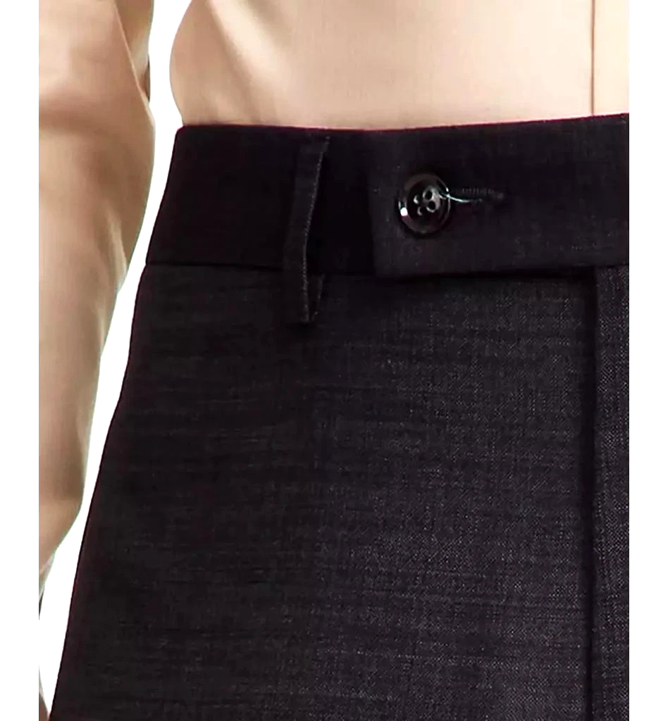 Calvin Klein Slim-Fit Wool-Blend Stretch Suit Pants MSRP $190