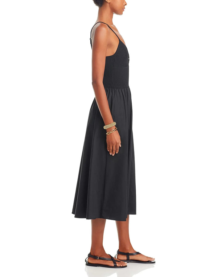Lucy Paris Barcelona Cutout Midi Dress MSRP $118