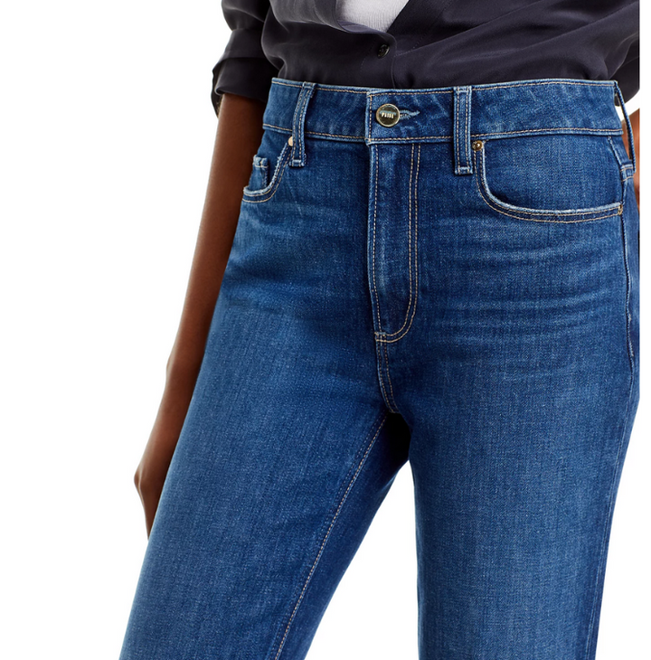 PAIGE Leenah Ankle Raw Hem Jeans MSRP $249