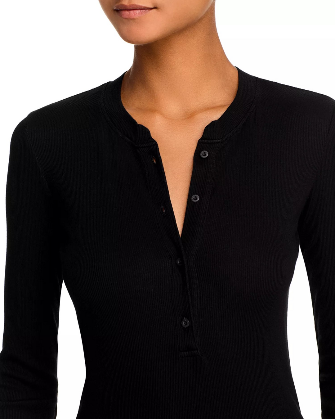 Cotton Citizen Verona Henley Top MSRP $155