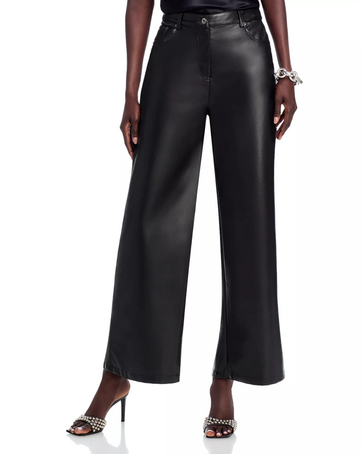Lucy Paris Adler Faux Leather Pants MSRP $98