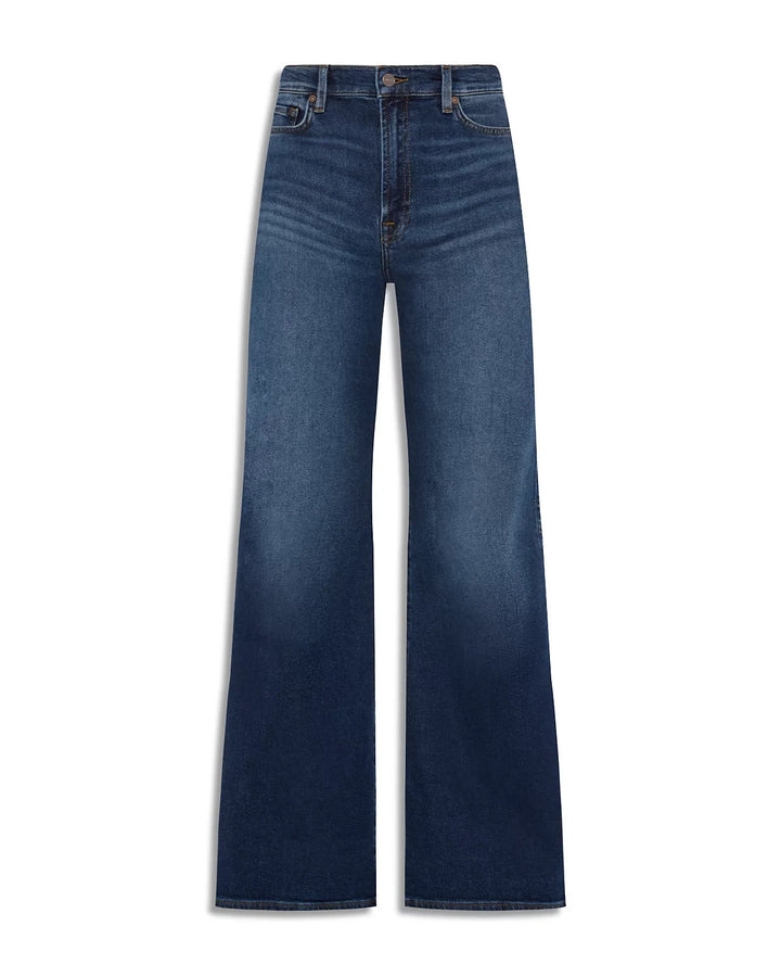 7 For All Mankind Lotta High Rise Wide Leg Jeans MSRP $228