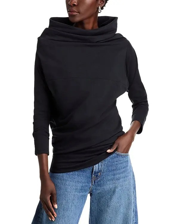 A. W.a. K.e. Mode Cutout Drop Shoulder Sweatshirt MSRP $290