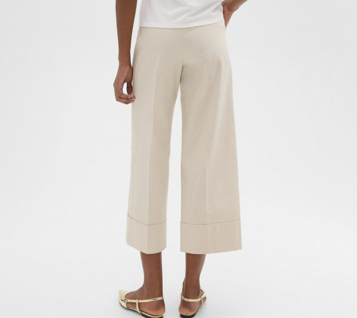 Theory Patton High Waist Cuffed Pants MSRP $325