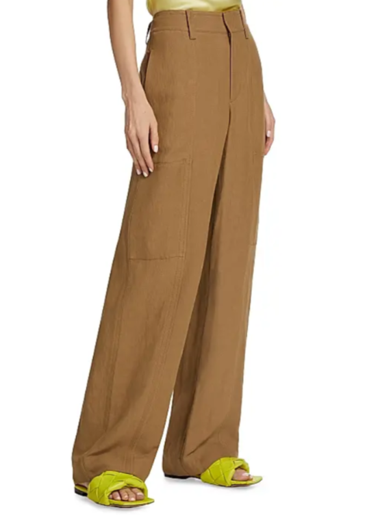 Vince Wide-Leg Utility Pants MSRP $495