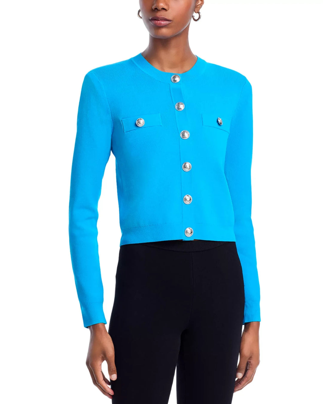 L'AGENCE Toulouse Cropped Cardigan MSRP $475