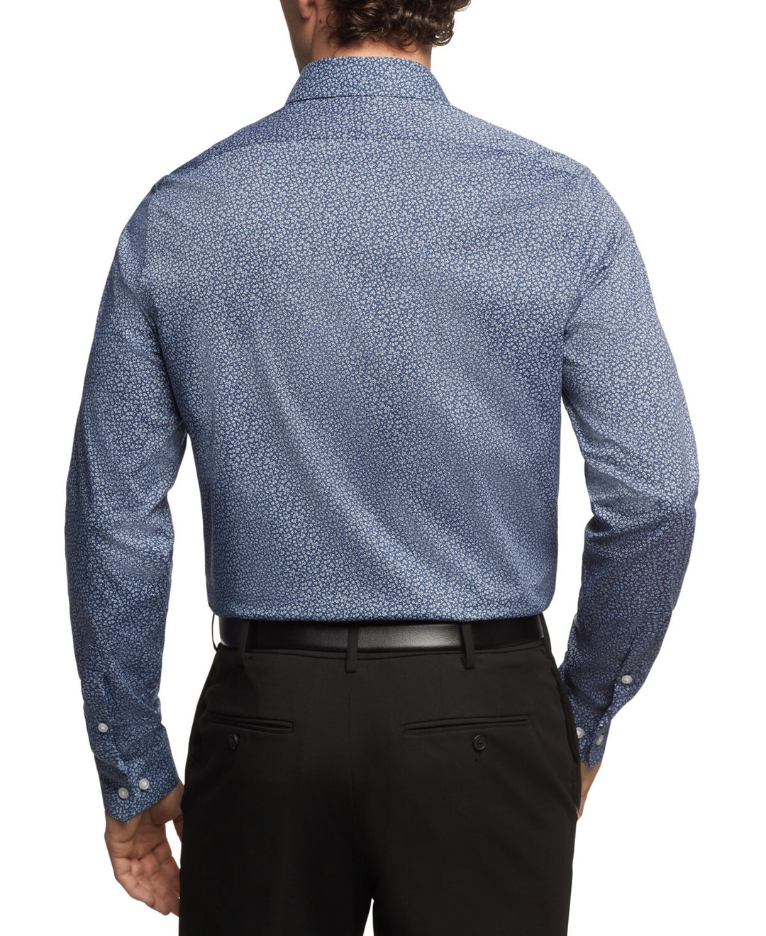 Kenneth Cole Reaction Slim-Fit Flex Stretch Dress Shirt MSRP $75