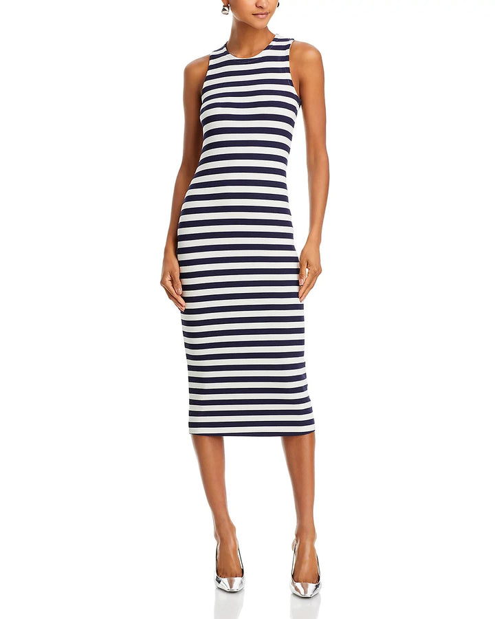 L'AGENCE Nura Racerback Midi Dress MSRP $220