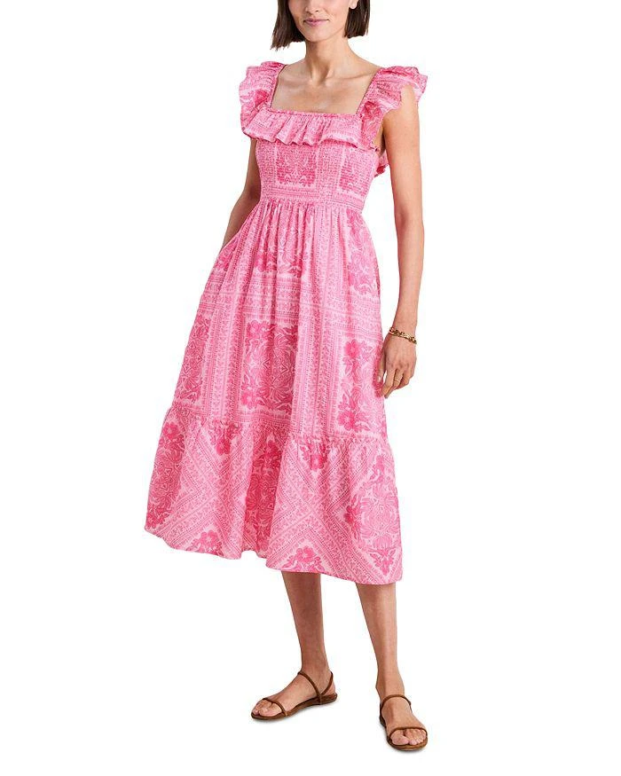 Vineyard Vines Smocked Ruffle Dress MSRP $198