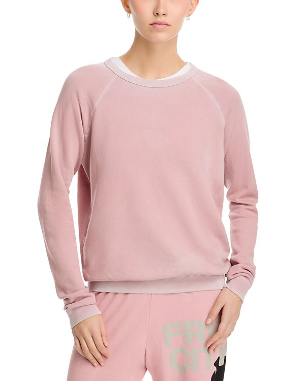 Free City Lucky Rabbit Cotton Sweatshirt MSRP $215