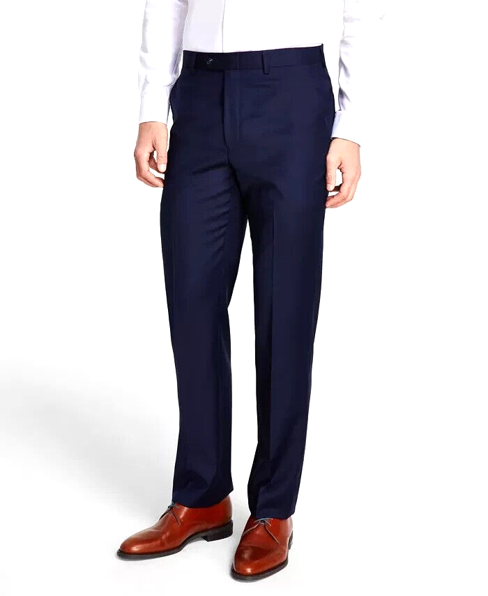 Michael Kors Classic-Fit Wool-Blend Stretch Suit Separates Pants MSRP $200