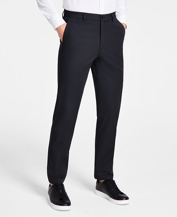 Michael Kors Men's Classic Fit Cotton Stretch Performance Pants MSRP $95
