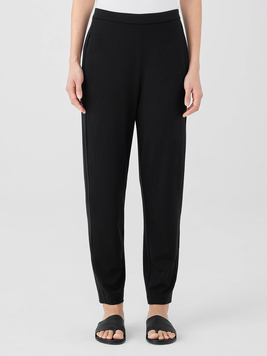 Eileen Fisher Stretch Jersey Knit Slouchy Pant MSRP $148