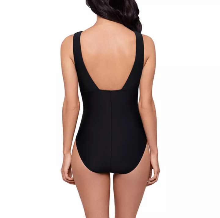 Magicsuit Solid Darly Fitted One Piece Swimsuit MSRP $158