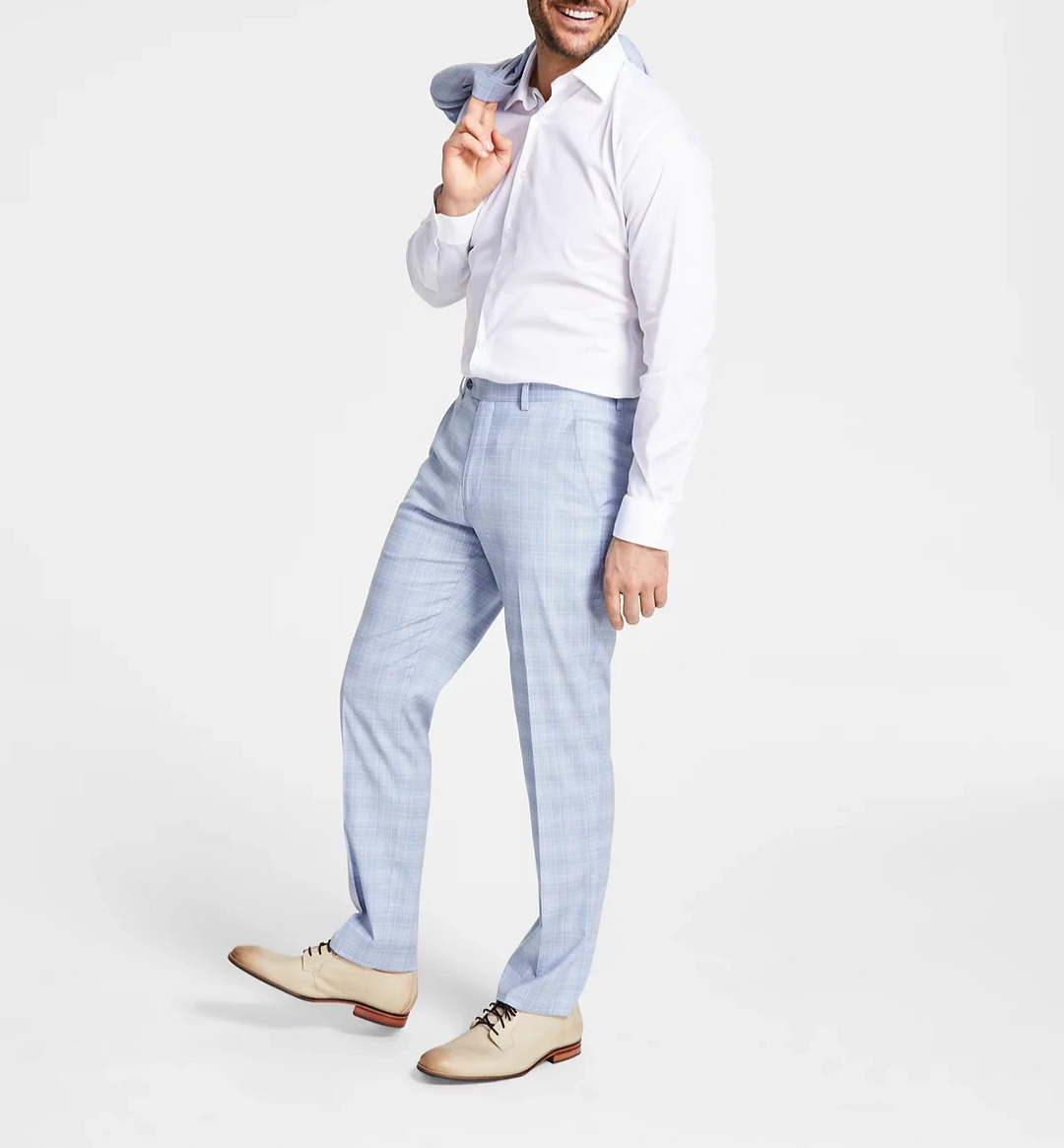 Alfani Men's Slim-Fit Stretch Solid Suit Pants MSRP $135
