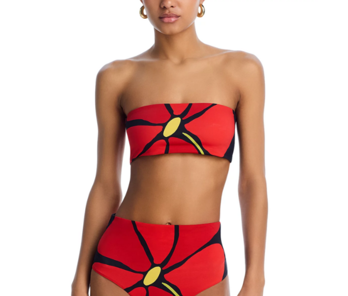 Cala de la Cruz Grecia Bandeau Bikini Top MSRP $150