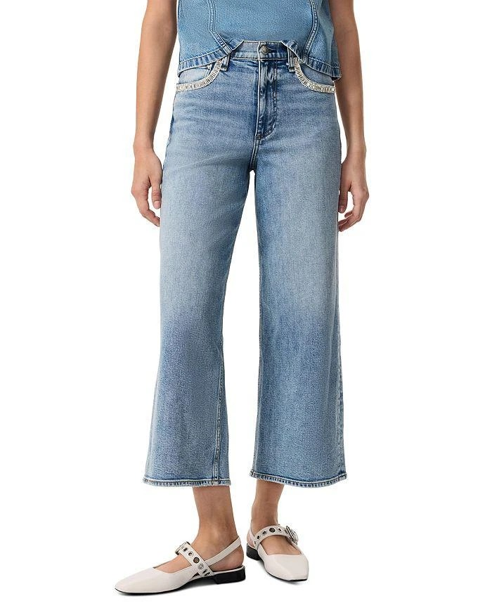rag & bone Andi High Rise Cropped Jeans MSRP $257