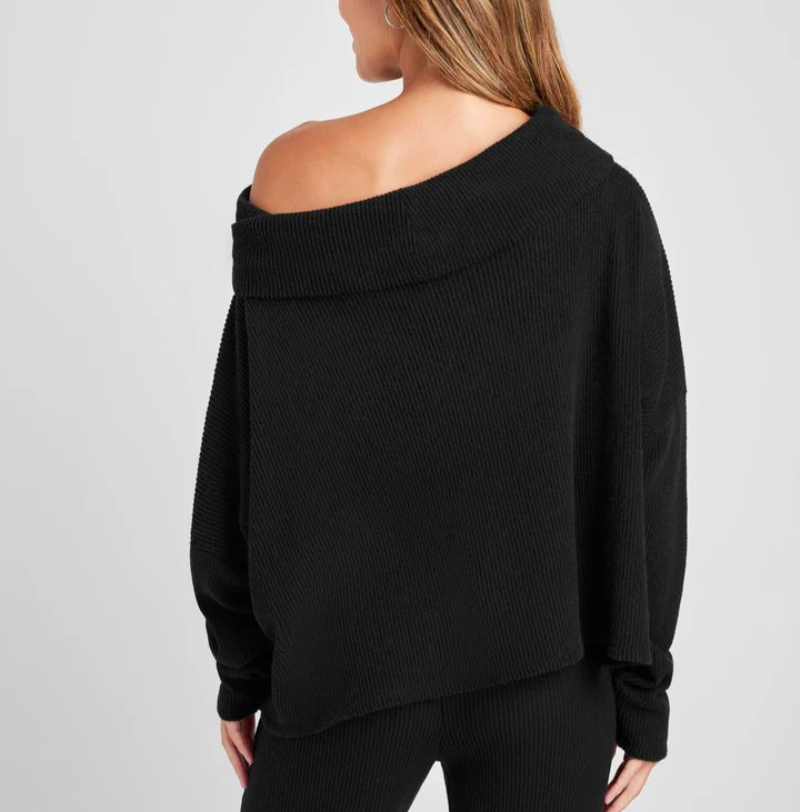 Splendid London Lounge Drape Top MSRP $138