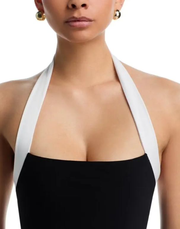 JETS Halter One Piece Swimsuit MSRP $220