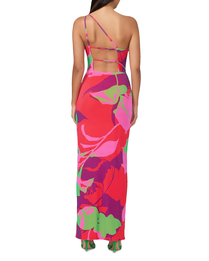 AFRM Foley Cold Shoulder Open Back Gown MSRP $108