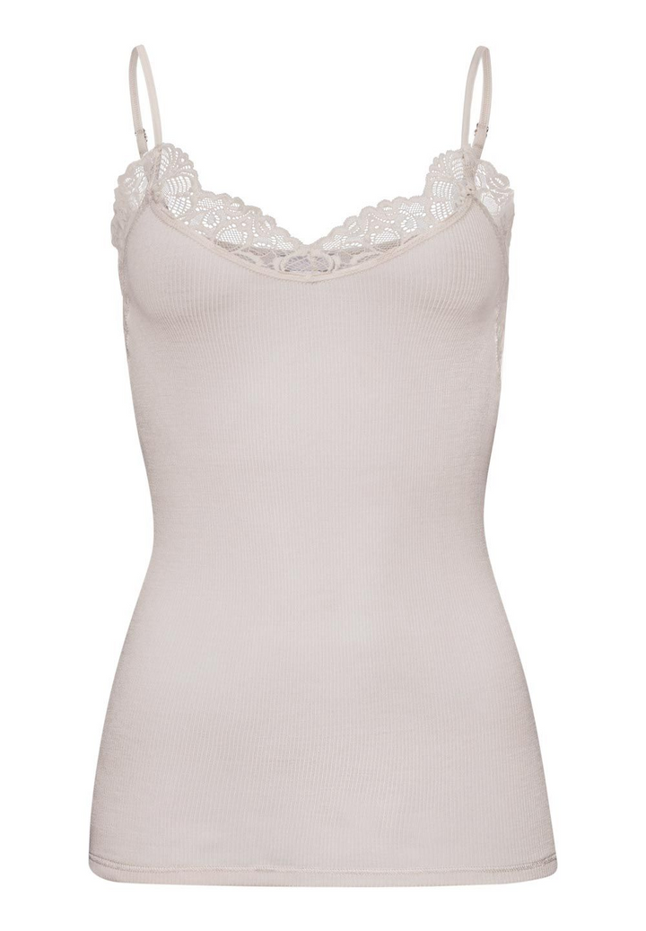 Hanro Woolen Lace Spaghetti Camisole MSRP $130