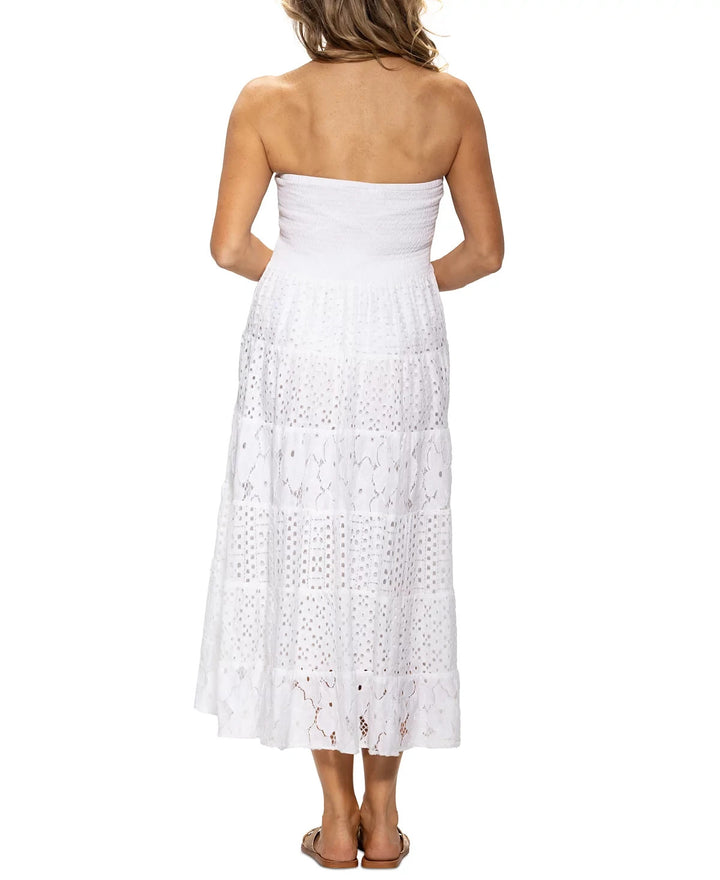 Dotti Cotton Eyelet Convertible Cover-Up MSRP $82