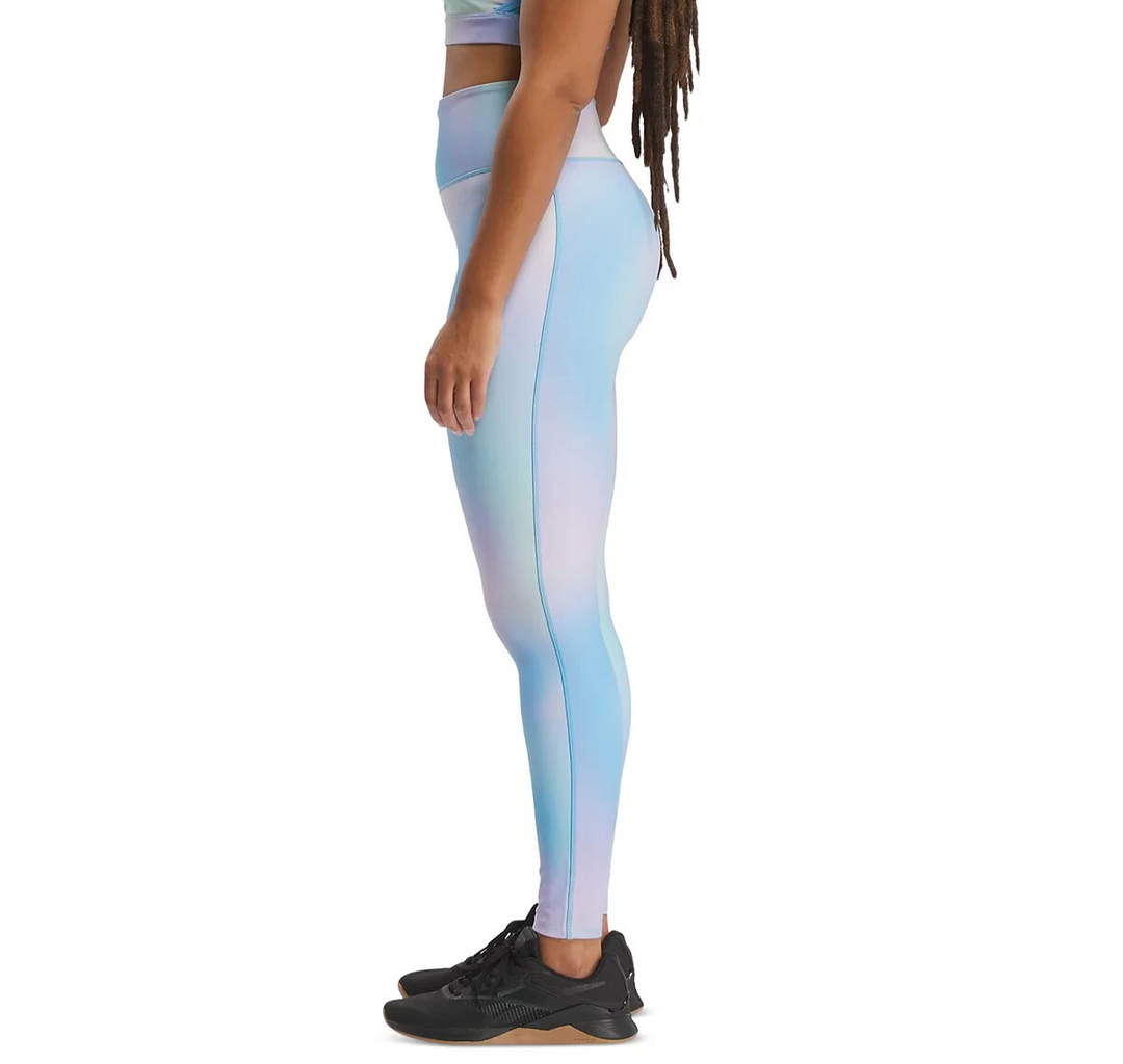 Reebok Lux Bold Ombré High-Waist Leggings MSRP $55