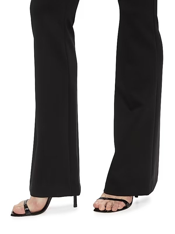 Alice + Olivia RMP Back Zip Bootcut Pants MSRP $295